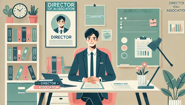 Illustration pour un CV de Directeur Association
