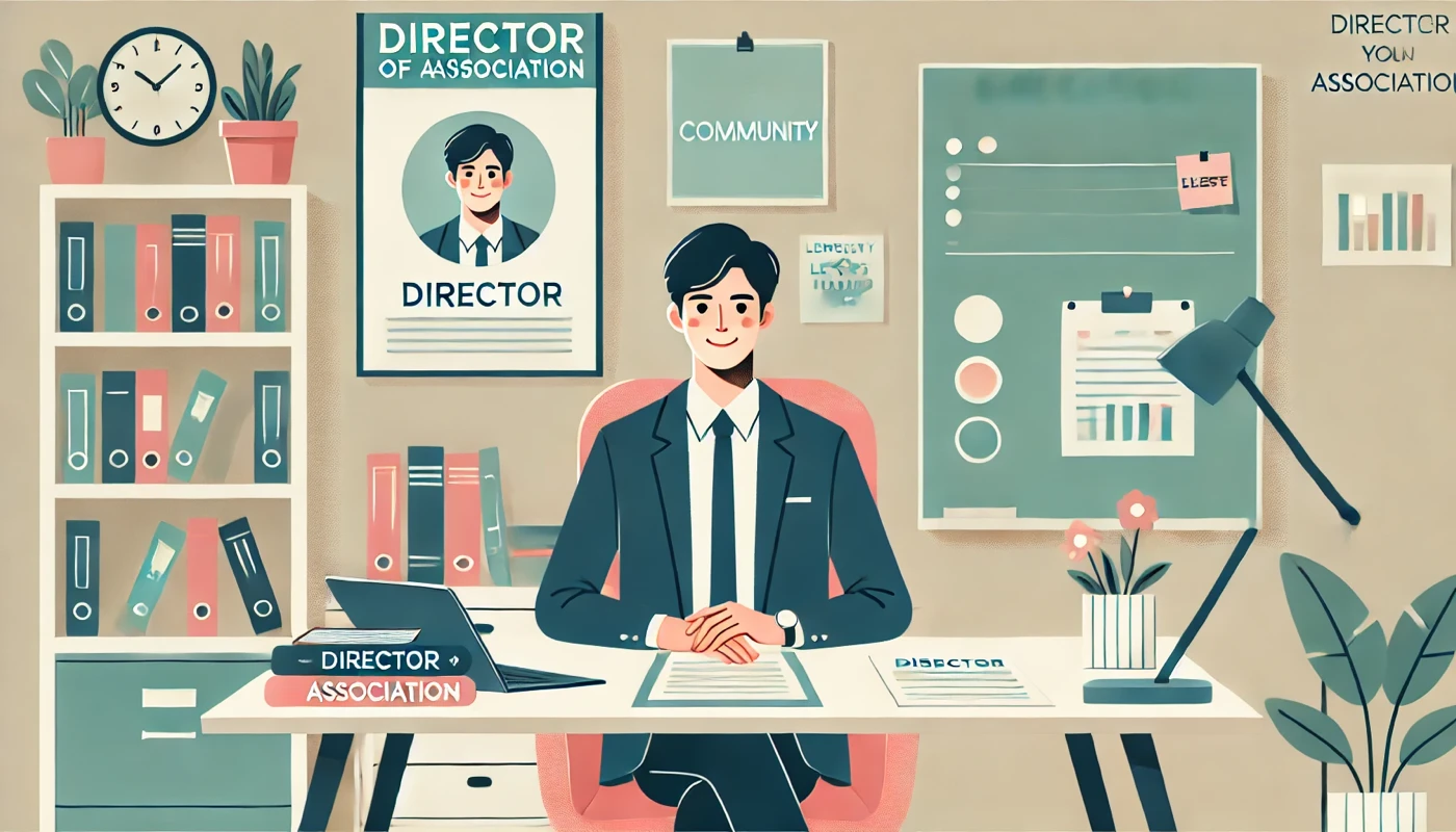 Illustration pour un CV de Directeur Association