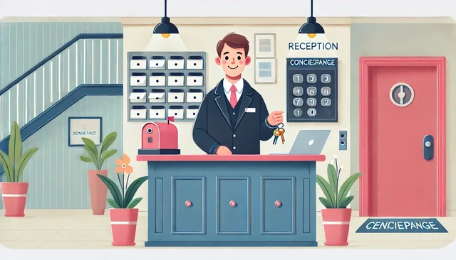 Illustration pour un CV de Gardien