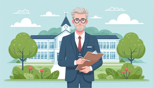 Illustration pour un CV de Surveillant Scolaire