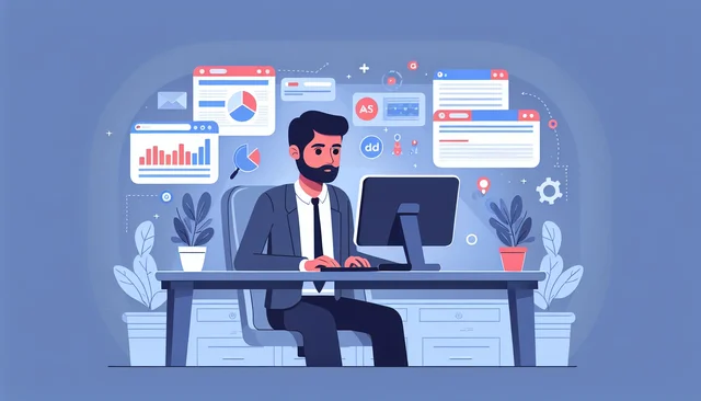 Illustration pour un CV de Consultant SEA