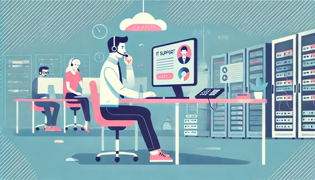Illustration pour un CV de Technicien Support Informatique