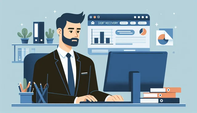 Illustration pour un CV de Chargé de recouvrement