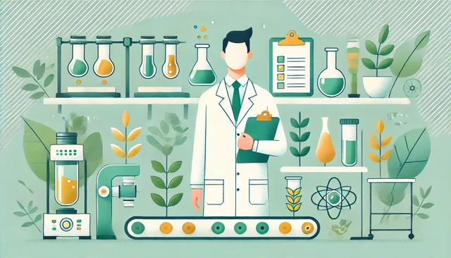 Illustration pour un CV de Ingénieur agroalimentaire