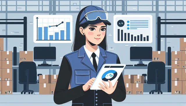 Illustration pour un CV de Technicien Logistique
