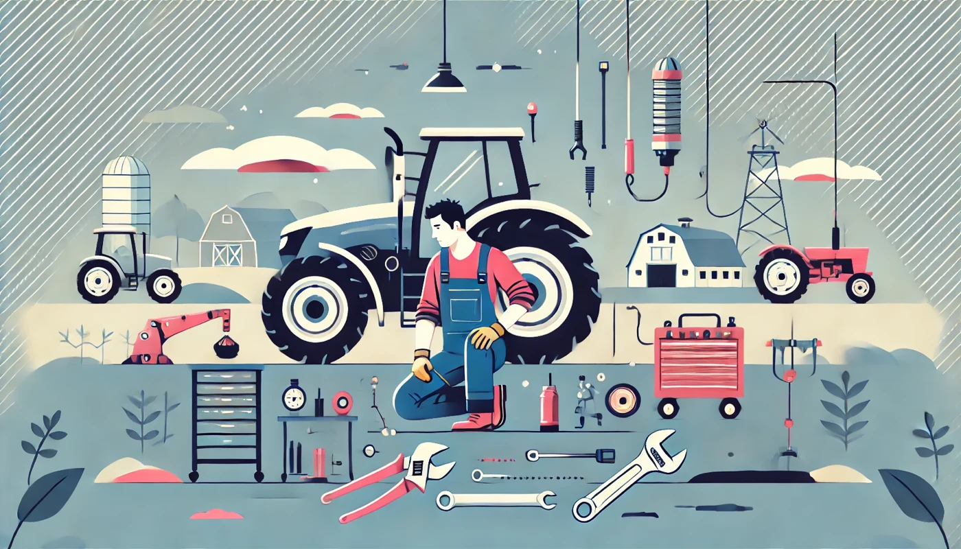 Illustration pour un CV de Mécanicien agricole