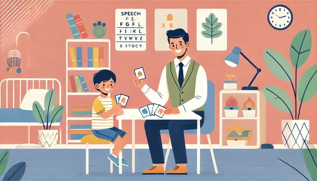Illustration pour un CV de Orthophoniste