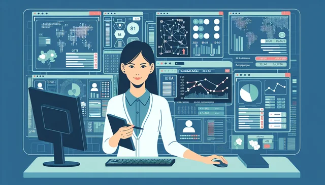 Illustration pour un CV de Ingénieur Big Data
