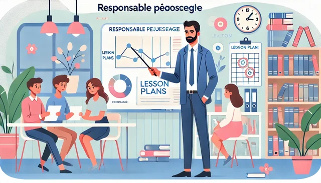 Illustration pour un CV de Responsable pédagogique