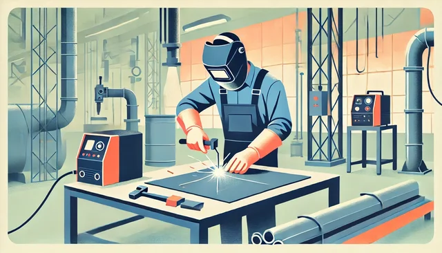 Illustration pour un CV de Chaudronnier