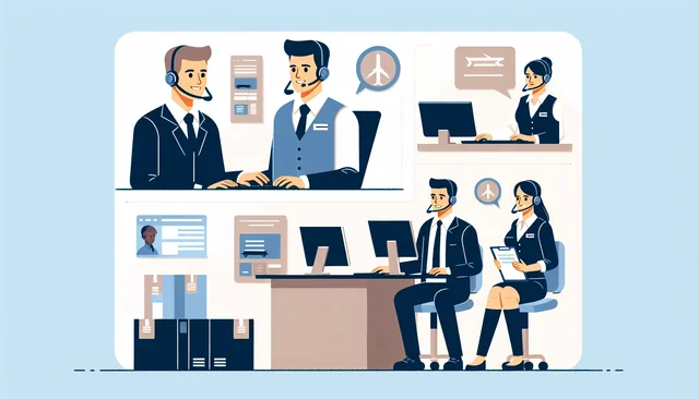 Illustration pour un CV de Agent de transit