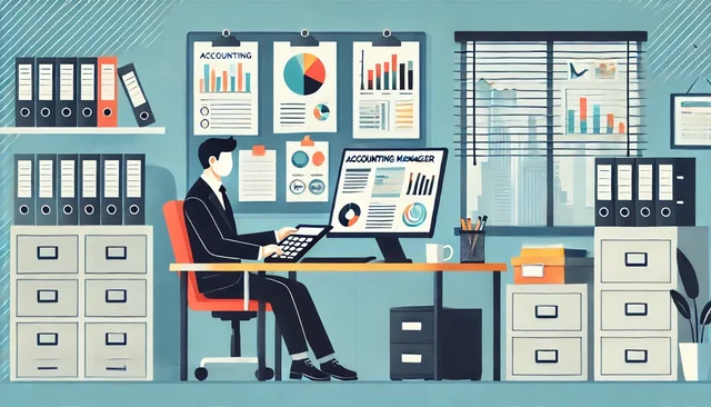 Illustration pour un CV de Cadre comptable