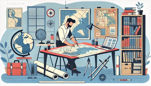 Illustration pour un CV de Cartographe