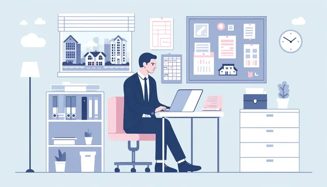 Illustration pour un CV de Gestionnaire de Copropriété