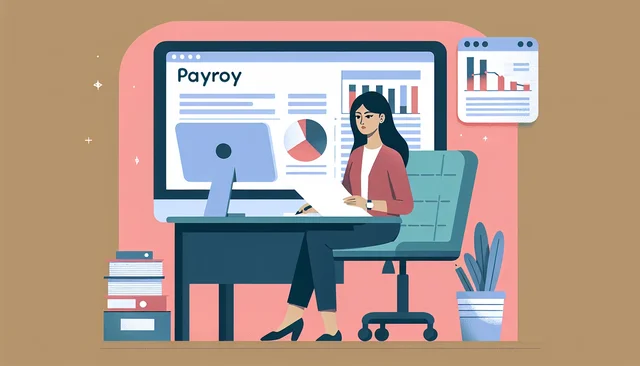 Illustration pour un CV de Gestionnaire de paie