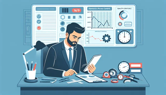 Illustration pour un CV de Responsable qualité