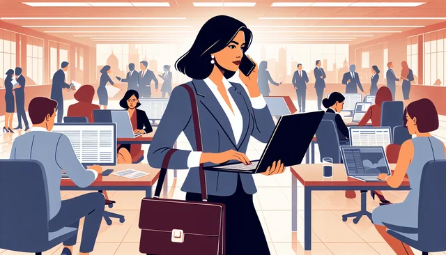 Illustration pour un CV de Attaché de presse