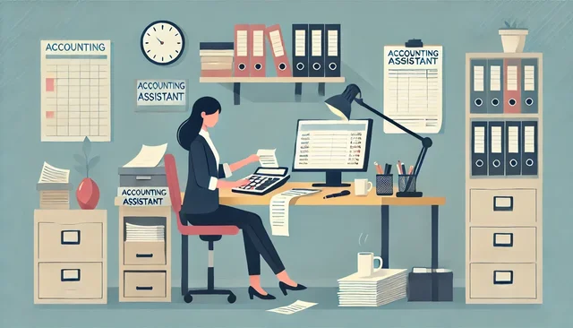 Illustration pour un CV de Aide comptable