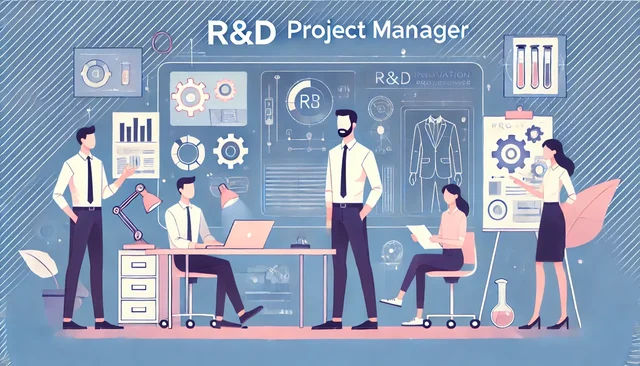 Illustration pour un CV de Chef de projet R&D