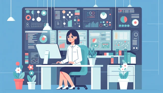 Illustration pour un CV de Responsable informatique