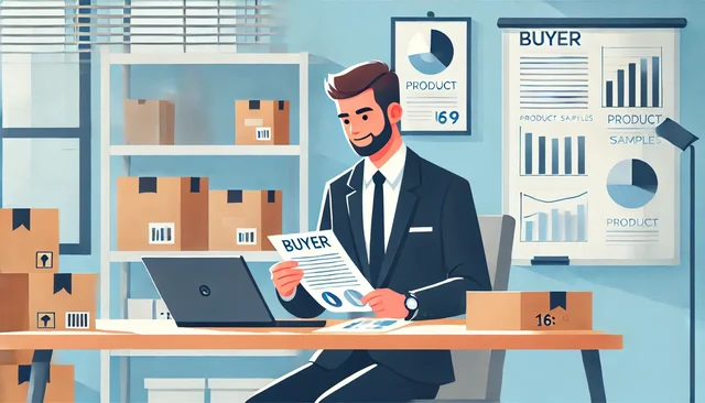 Illustration pour un CV de Acheteur