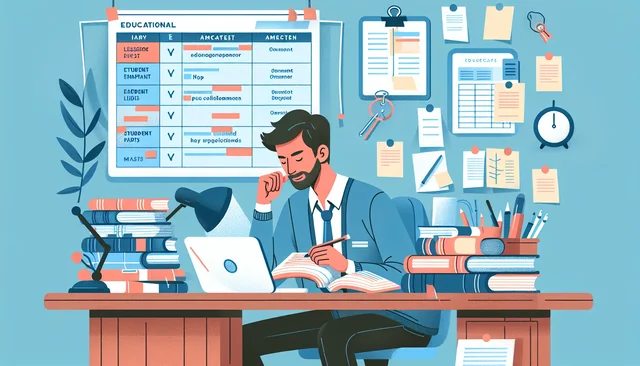 Illustration pour un CV de Conseiller pédagogique
