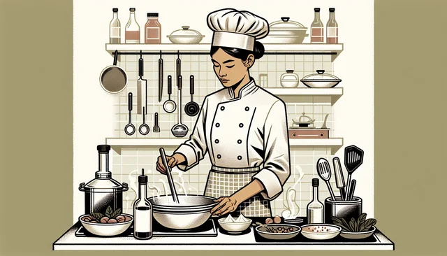 Illustration pour un CV de Chef de partie