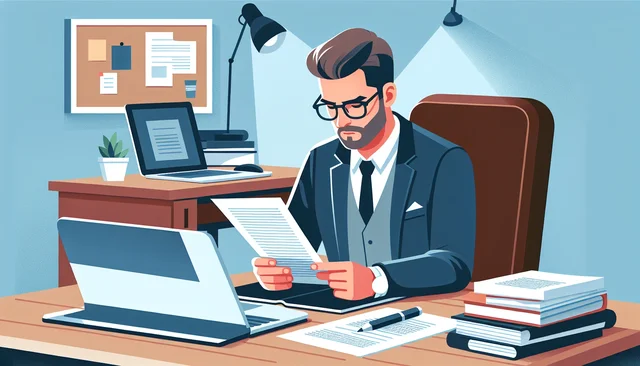 Illustration pour un CV de Rédacteur