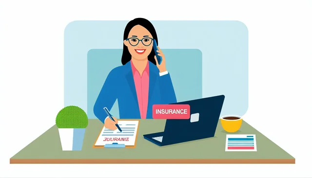Illustration pour un CV de Assureur