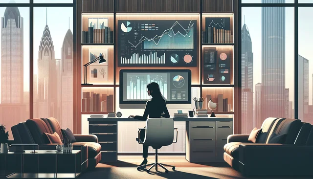 Illustration pour un CV de Cadre dirigeant