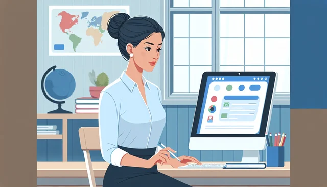 Illustration pour un CV de Assistant pédagogique