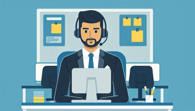 Illustration pour un CV de Superviseur Centre d’appel