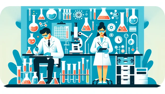 Illustration pour un CV de Technicien de Laboratoire