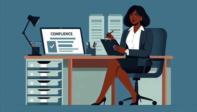 Illustration pour un CV de Compliance Officer
