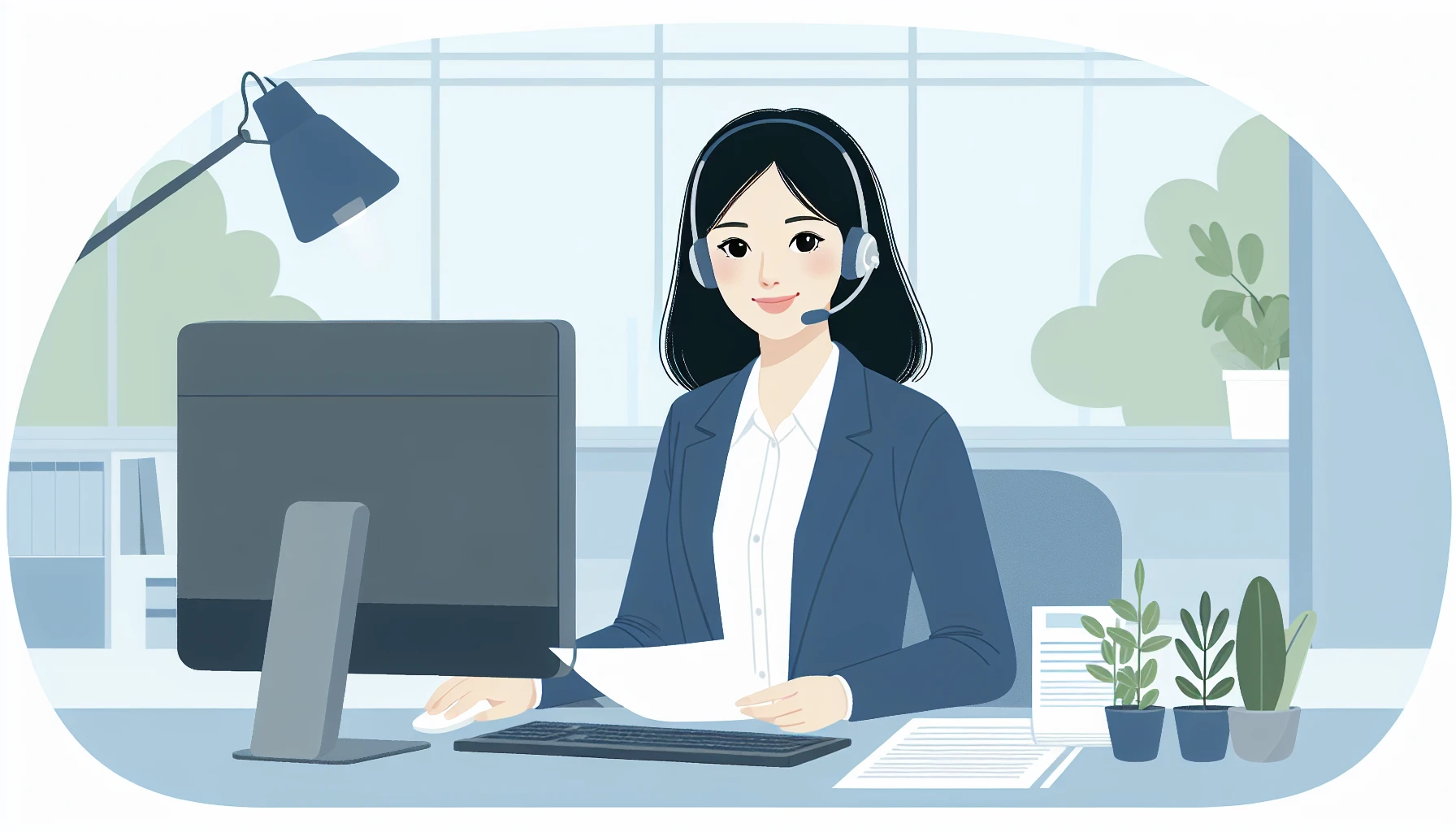 Illustration pour un CV de Responsable ADV