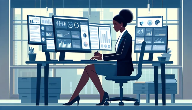 Illustration pour un CV de Analyste KYC