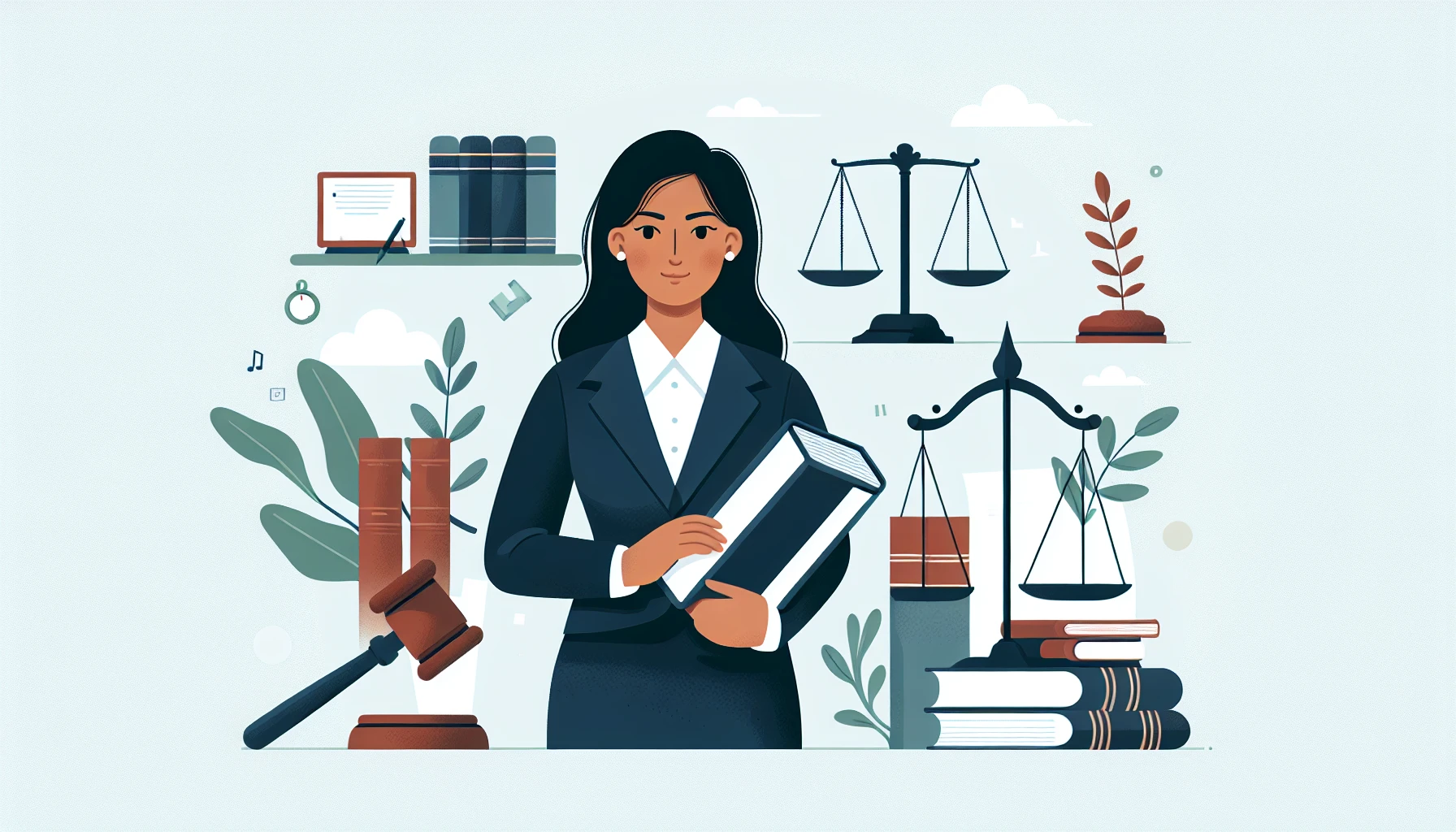 Illustration pour un CV de Juriste Droit Social