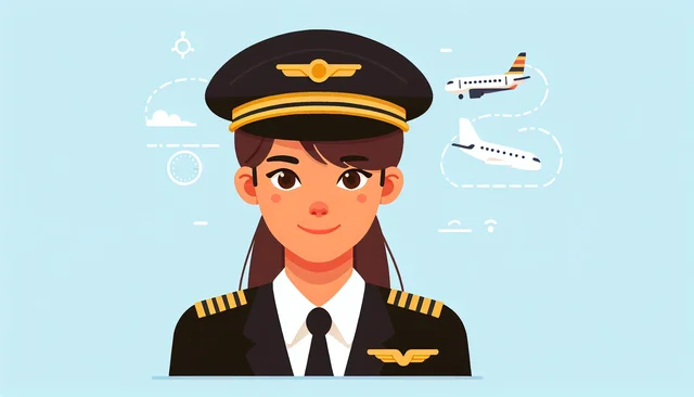 Illustration pour un CV de Pilote d’avion