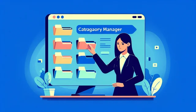 Illustration pour un CV de Category Manager