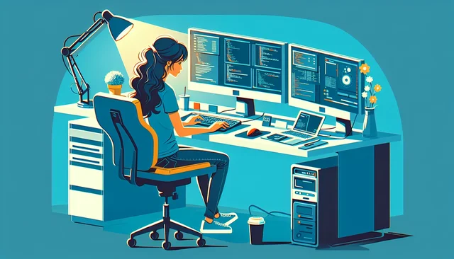 Illustration pour un CV de Ingénieur système