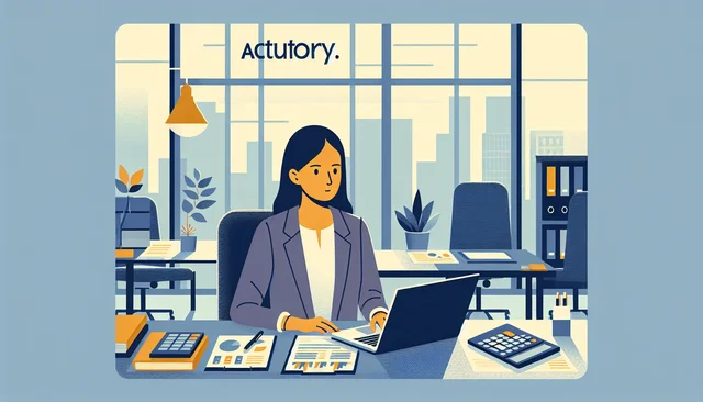 Illustration pour un CV de Actuaire