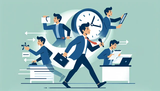 Illustration pour un CV de Employé polyvalent