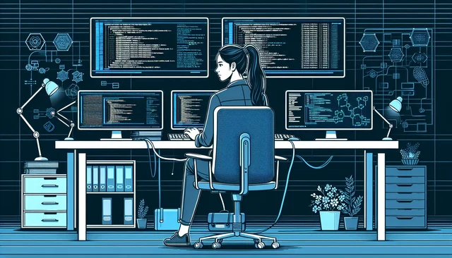 Illustration pour un CV de Ingénieur sécurité informatique