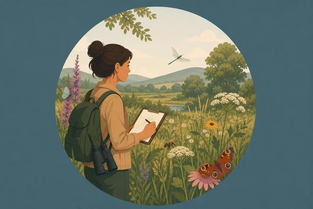 Illustration pour un CV de Ecologue