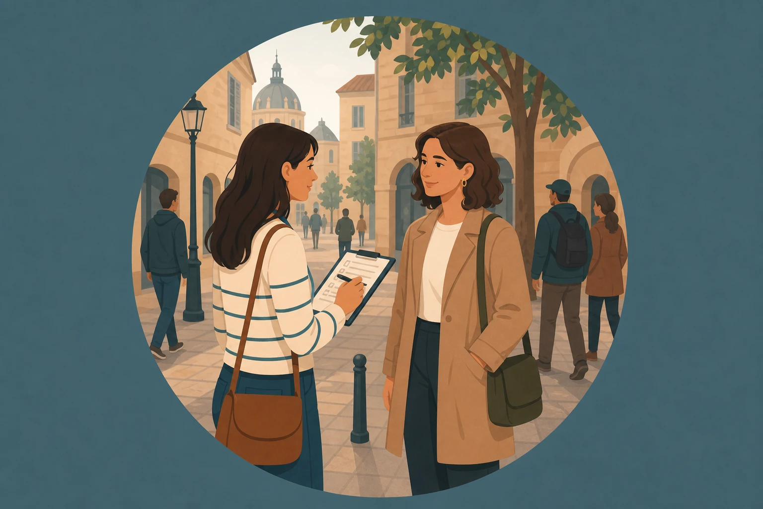 Illustration pour un CV de Enquêteur