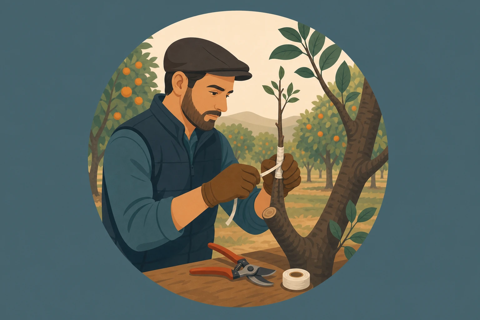 Illustration pour un CV de Greffeur