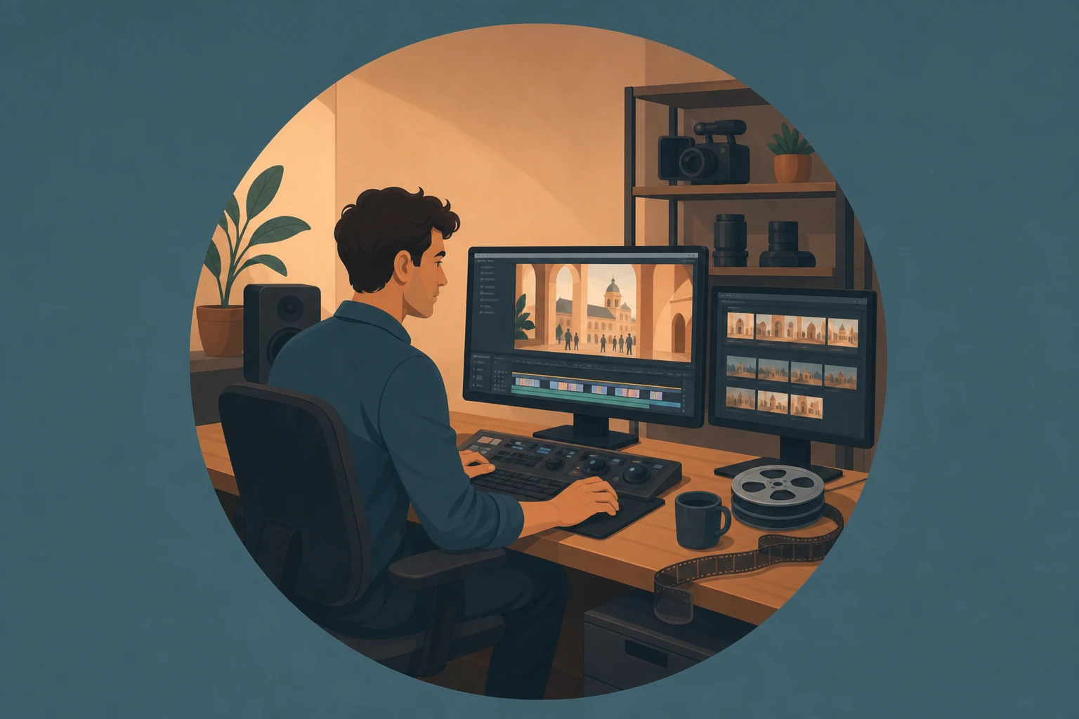 Illustration pour un CV de Machiniste