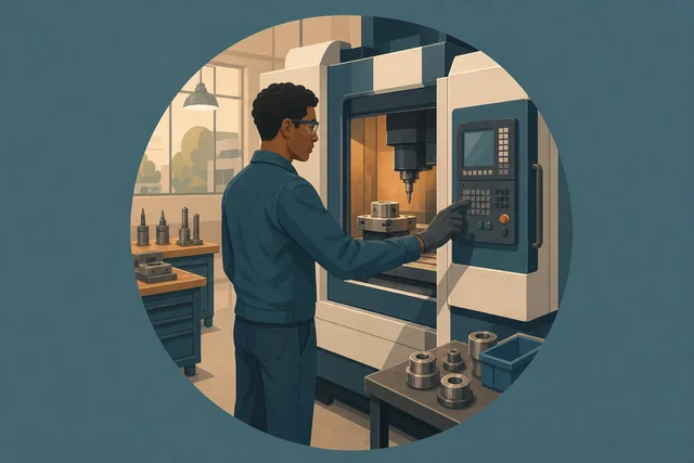 Illustration pour un CV de Opérateur CN