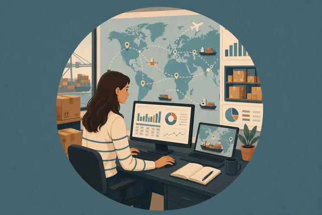 Illustration pour un CV de Planificateur supply chain