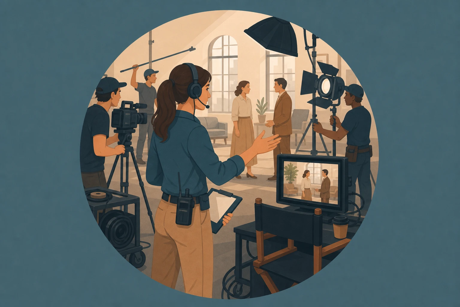 Illustration pour un CV de Régisseur